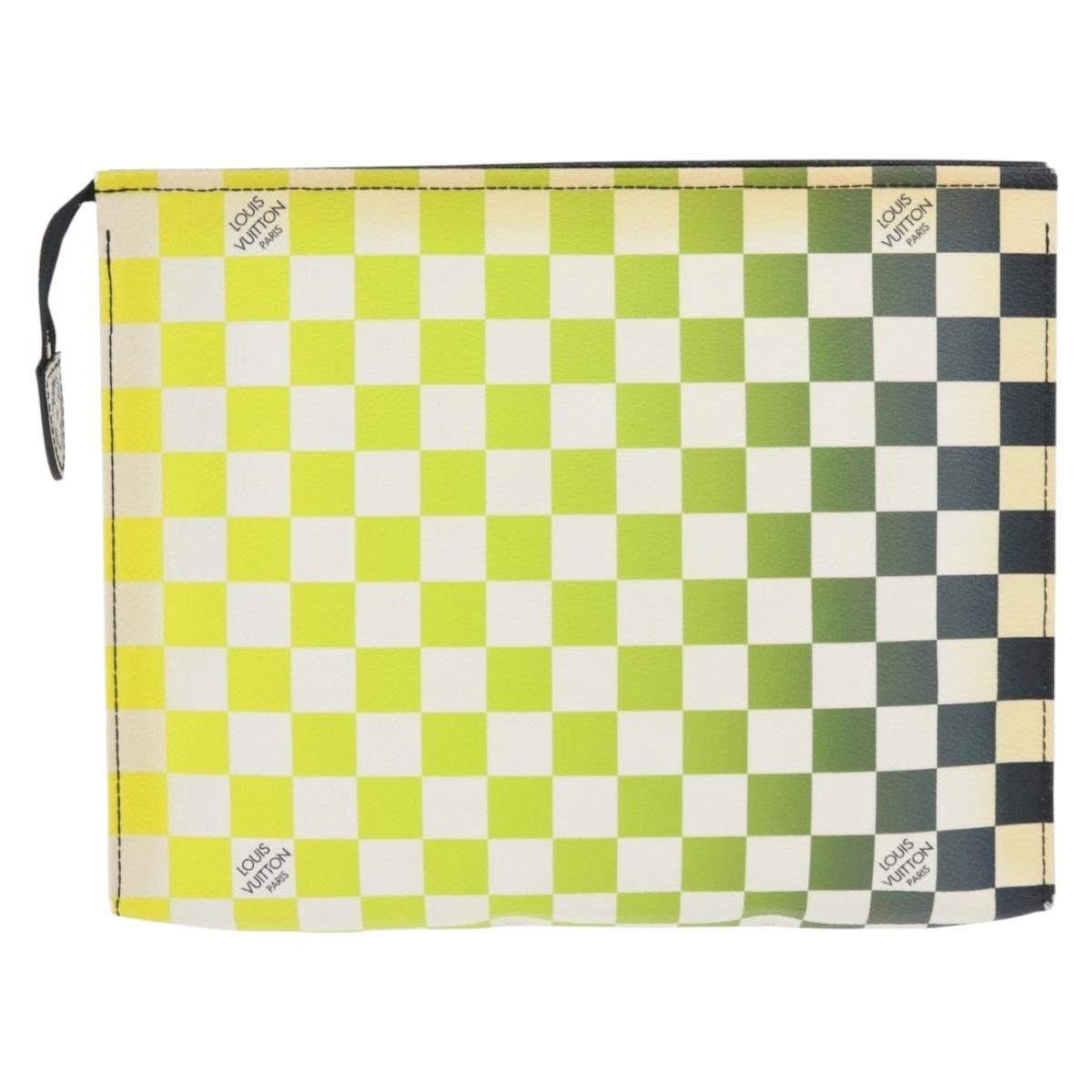 Louis Vuitton Toiletry Limited Edition Race Print Canvas Multicolour Canvas Clutche & Pouche Bag (Pre-Owned)