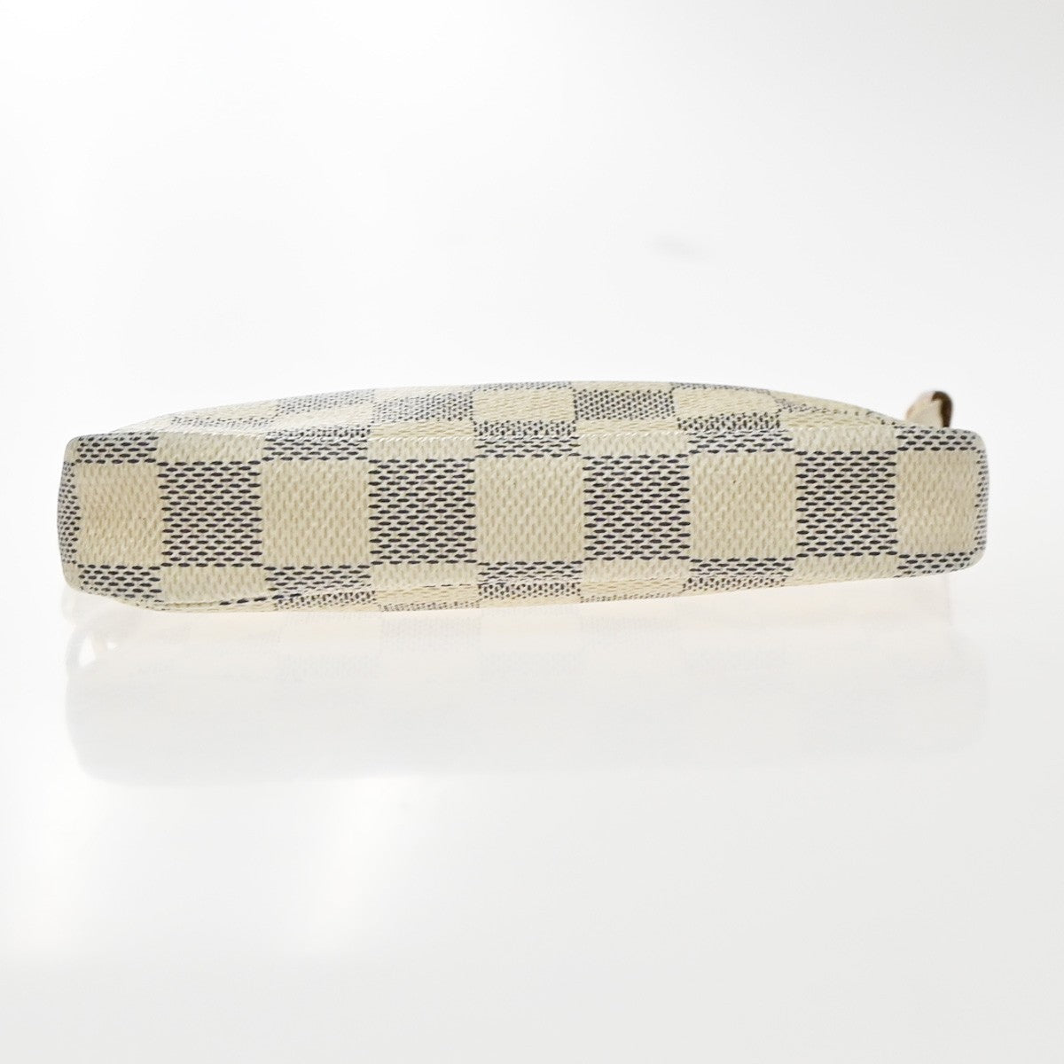Louis Vuitton Mini Pochette Accessoires Damier Canvas White Canvas Clutche & Pouche Bag (Pre-Owned)