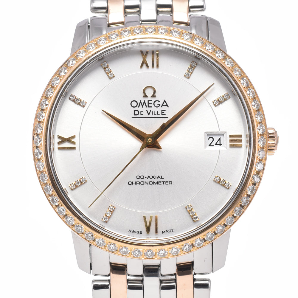 Omega De Ville Prestige Quartz Stainless Steel Watch (Pre-Owned)
