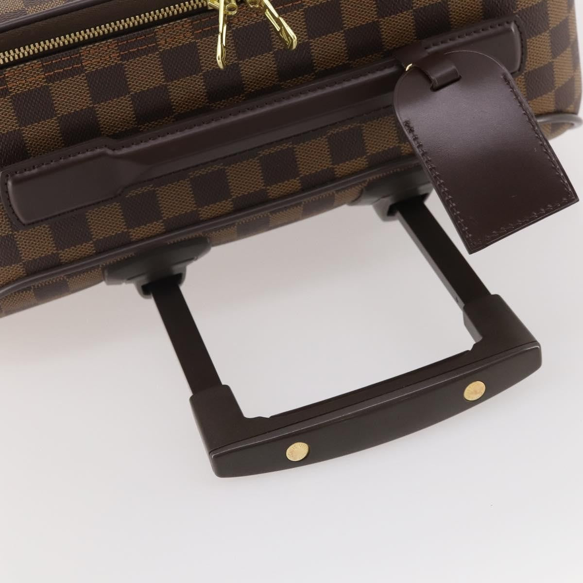Louis Vuitton Pegase Business Luggage Damier Ebene Black Canvas Travel Bag Bag (Pre-Owned)