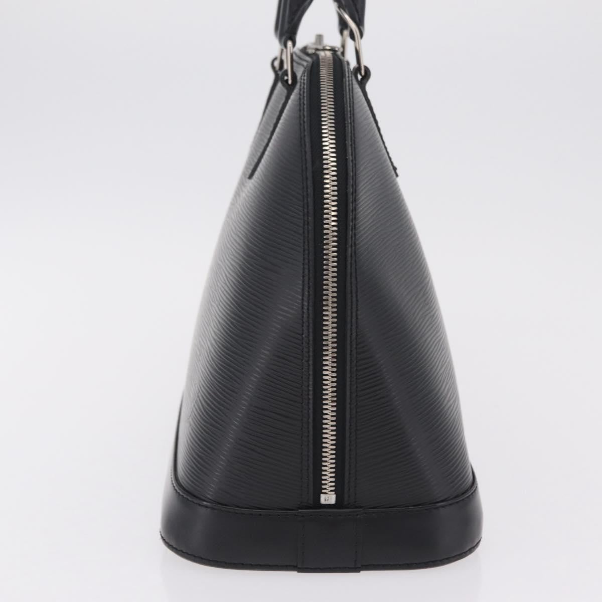 Louis Vuitton Alma Epi Leather Black Leather Handbag (Pre-Owned)