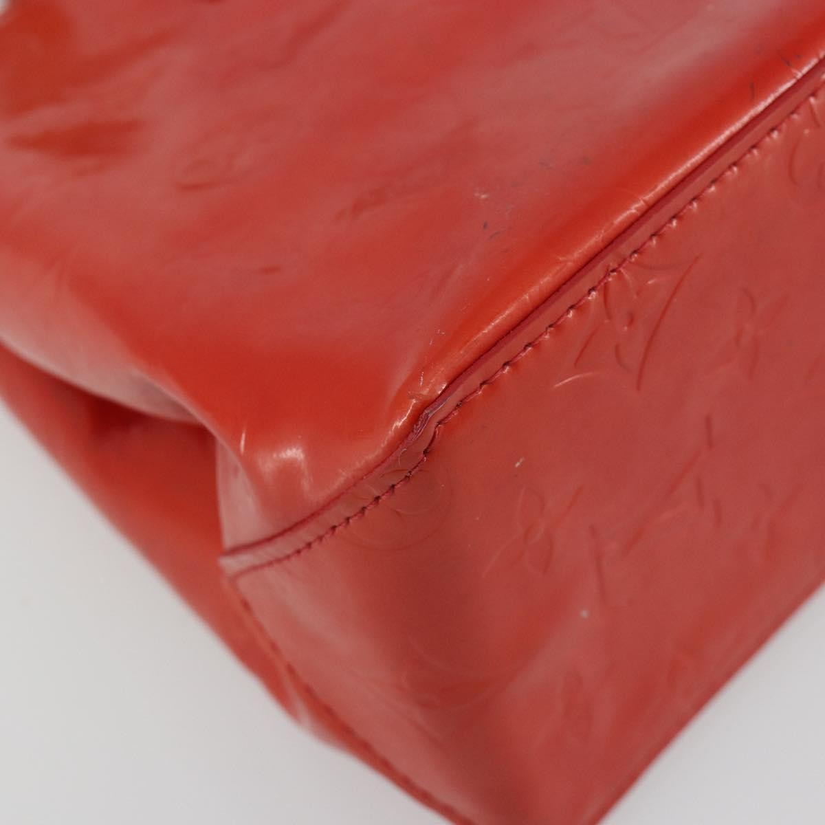 Louis Vuitton Reade Monogram Vernis Red Patent_Leather Handbag (Pre-Owned)