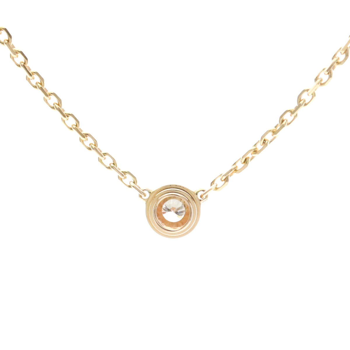 Cartier Cartier D'amour Pendant 18K Rose Gold With Diamond Gold Pink_Gold Necklace Jewelry (Pre-Owned)