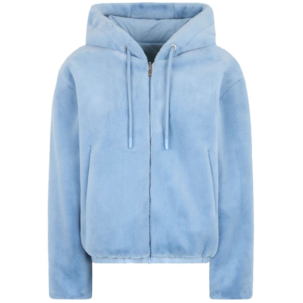 Moose Knuckles Light Blue Nylon Jackets & Women's Coat