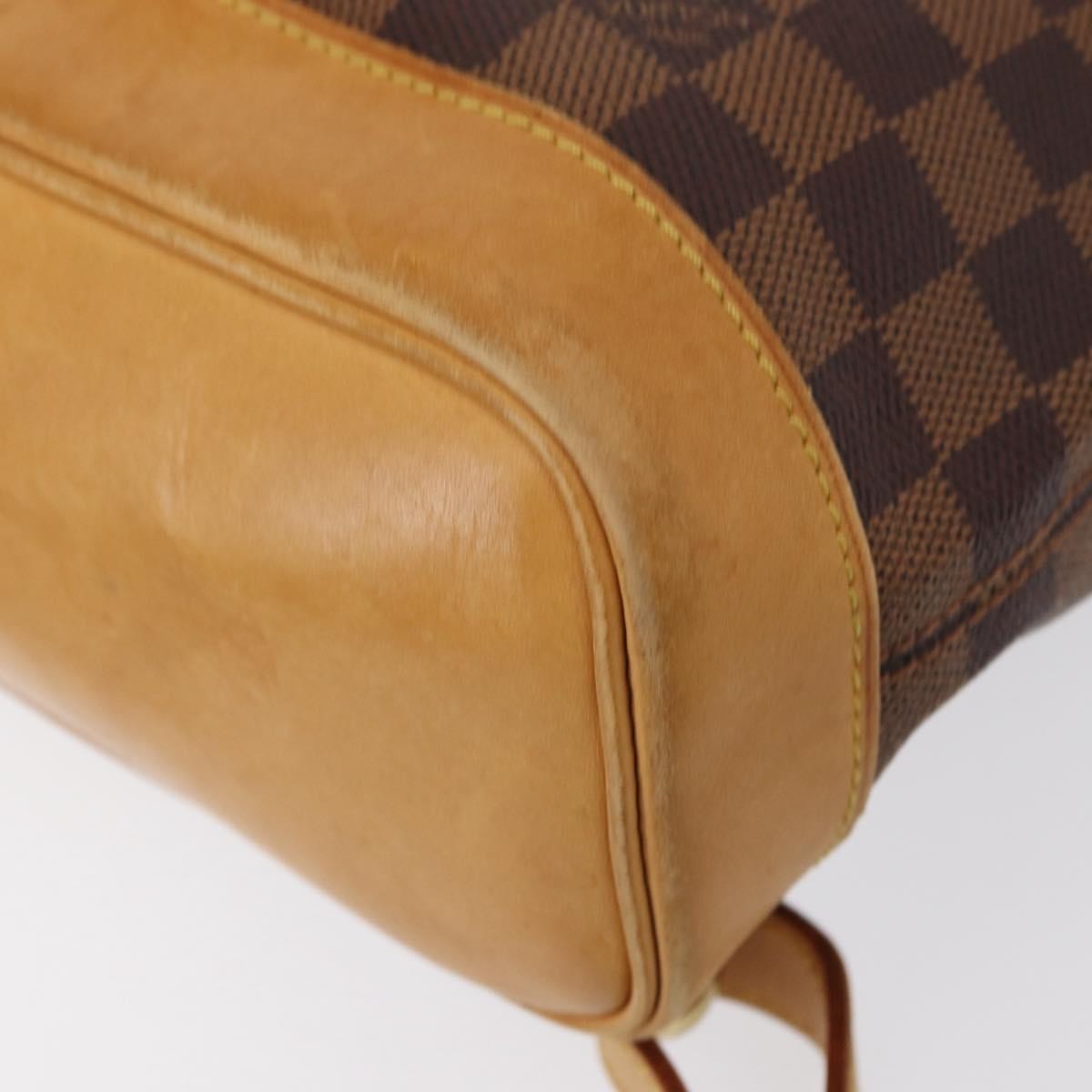 Louis Vuitton Arlequin Damier Brown Canvas Backpack Bag (Pre-Owned)