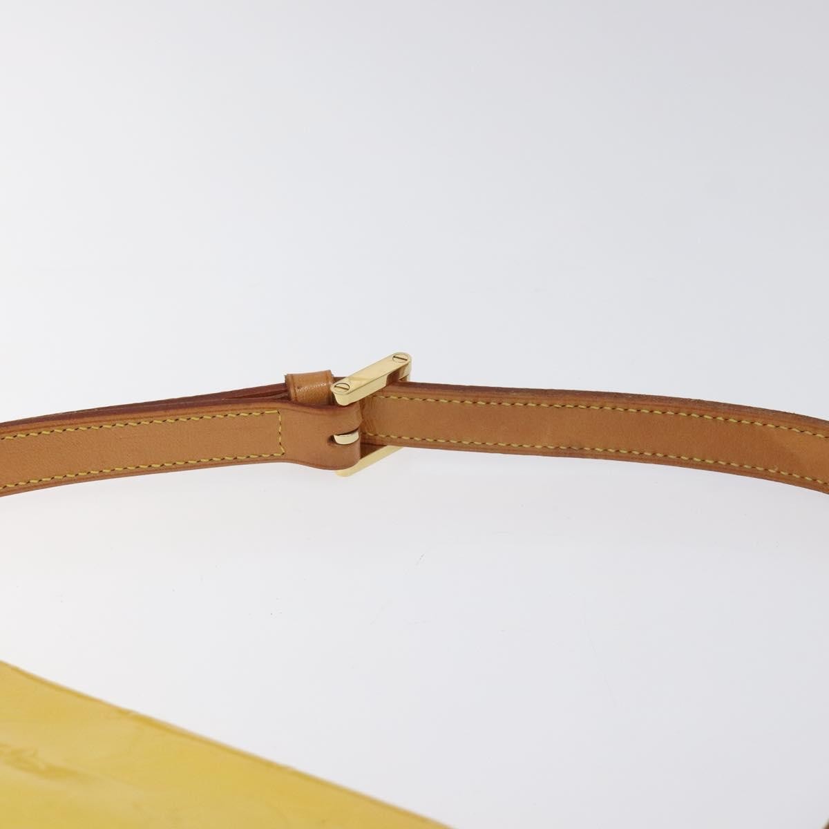 Louis Vuitton Thompson Street Monogram Vernis Yellow Patent_Leather Shoulder Bag Bag (Pre-Owned)