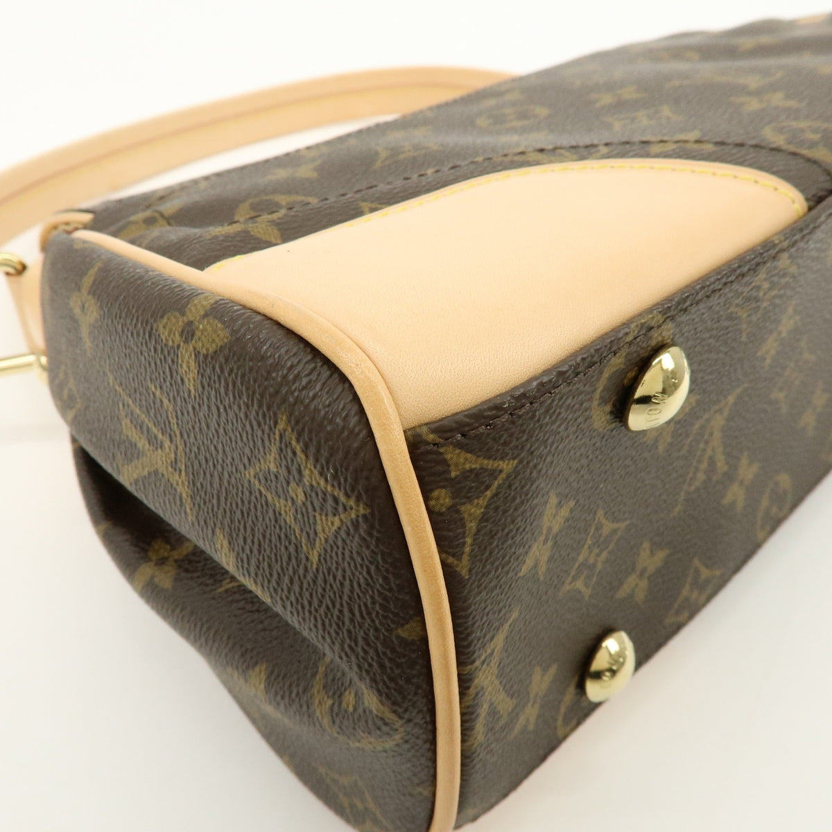 Louis Vuitton Beverly Monogram Canvas Brown Canvas Handbag (Pre-Owned)