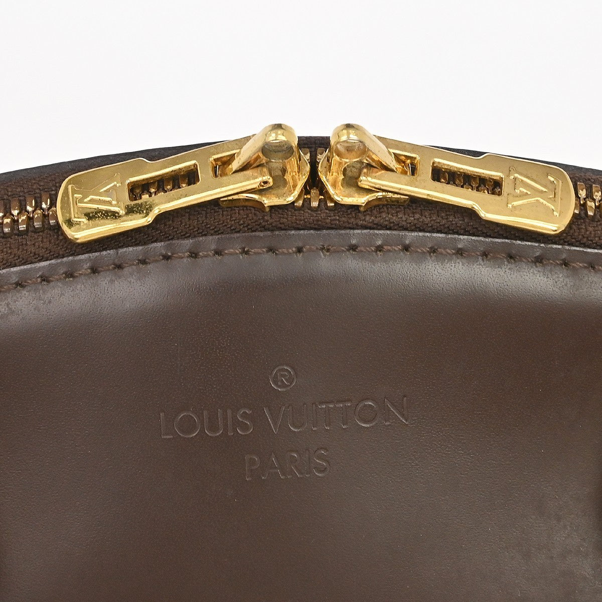 Louis Vuitton Verona Damier Ebene Brown Canvas Tote Bag Bag (Pre-Owned)