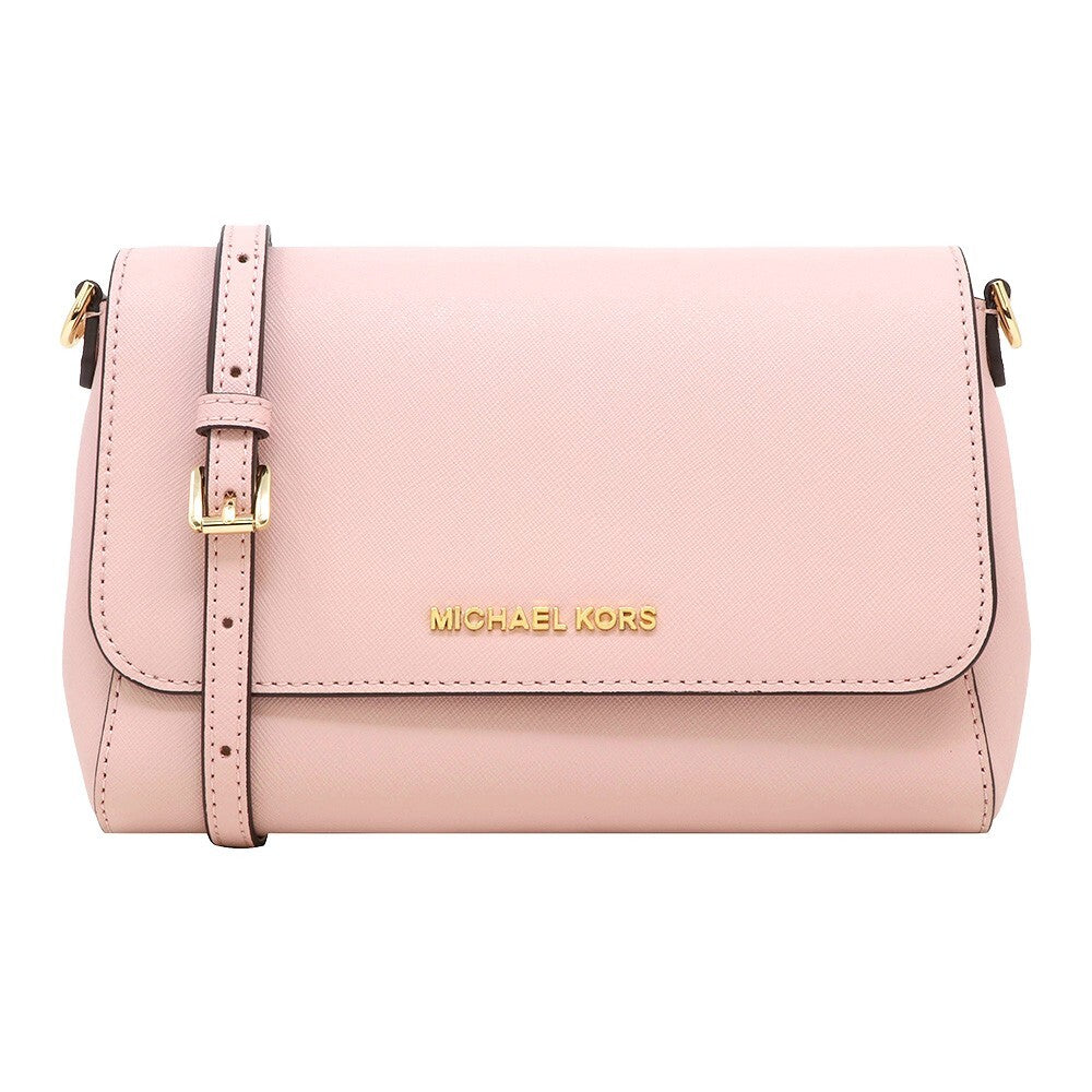 MICHAEL KORS Medium Logo Leather Convertible Crossbody Bag