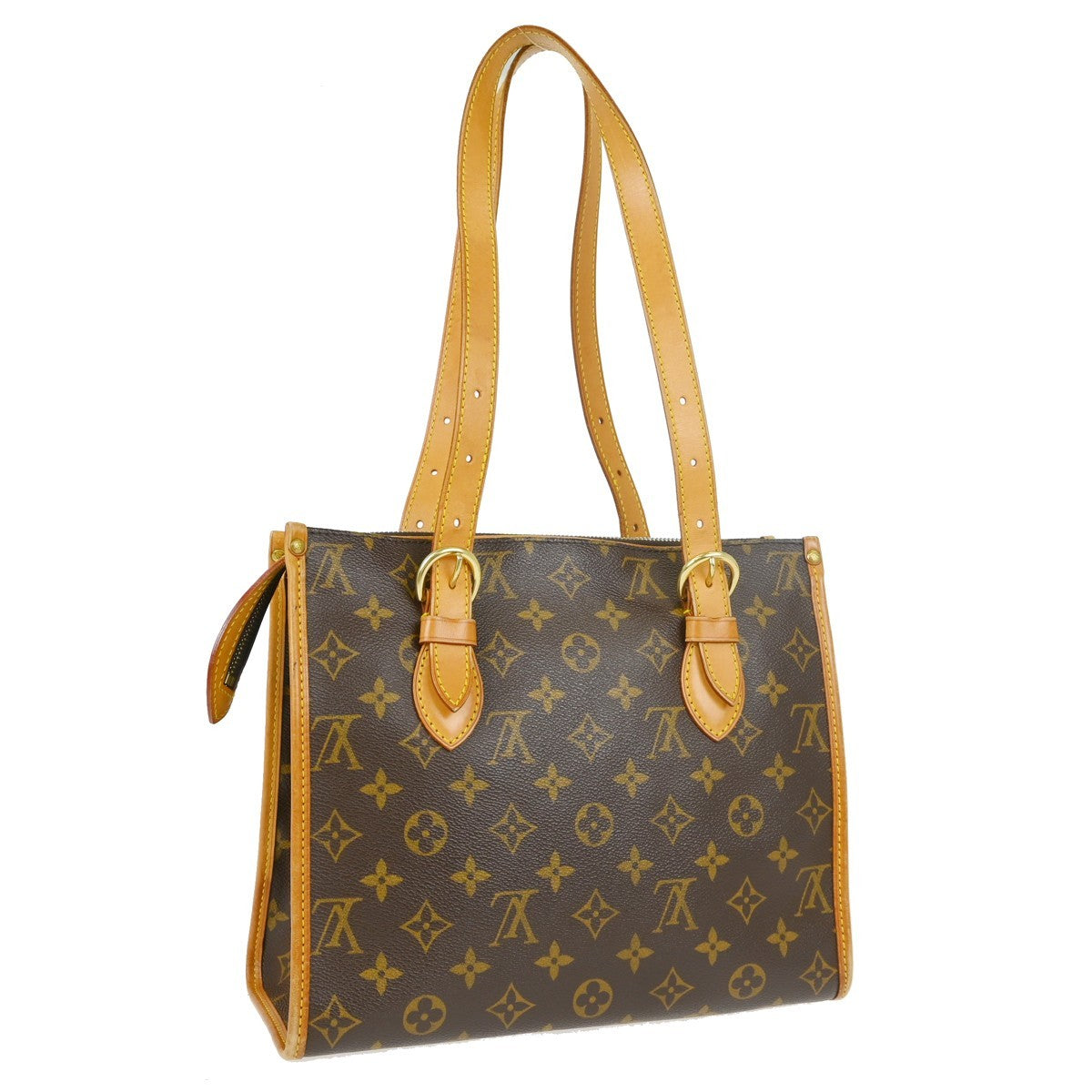 Louis Vuitton Popincourt Monogram Canvas Brown Canvas Shoulder Bag Bag (Pre-Owned)