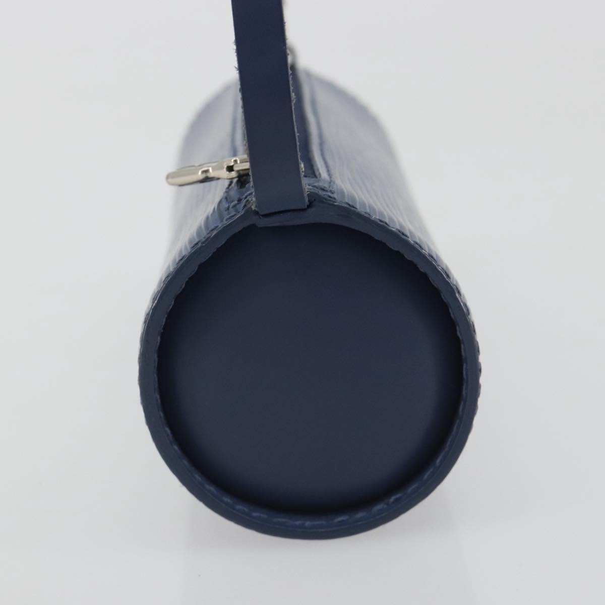 Louis Vuitton Soufflot Pochette Epi Leather Blue Leather Clutche & Pouche Bag (Pre-Owned)