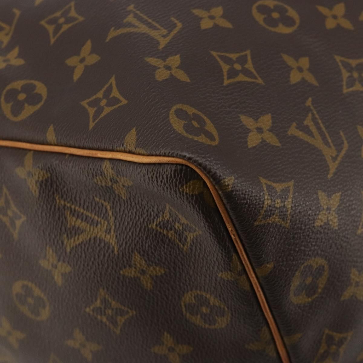Louis Vuitton Keepall Monogram Canvas Brown Canvas Travel Bag Bag (Pre-Owned)