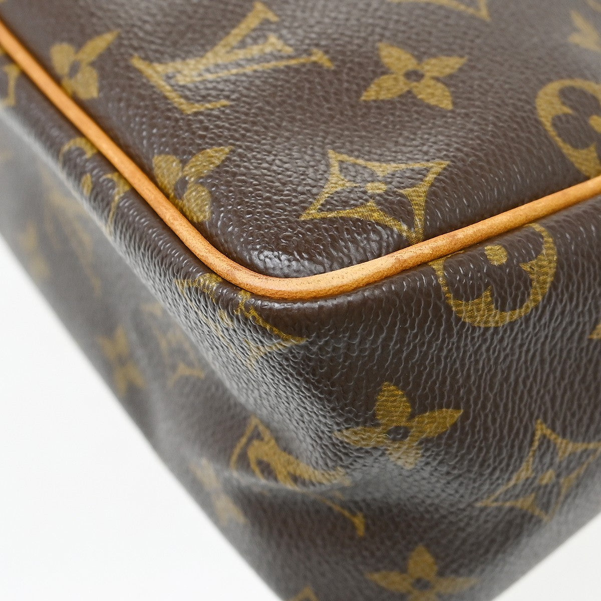 Louis Vuitton Viva Cite Monogram Canvas Brown Canvas Shoulder Bag Bag (Pre-Owned)