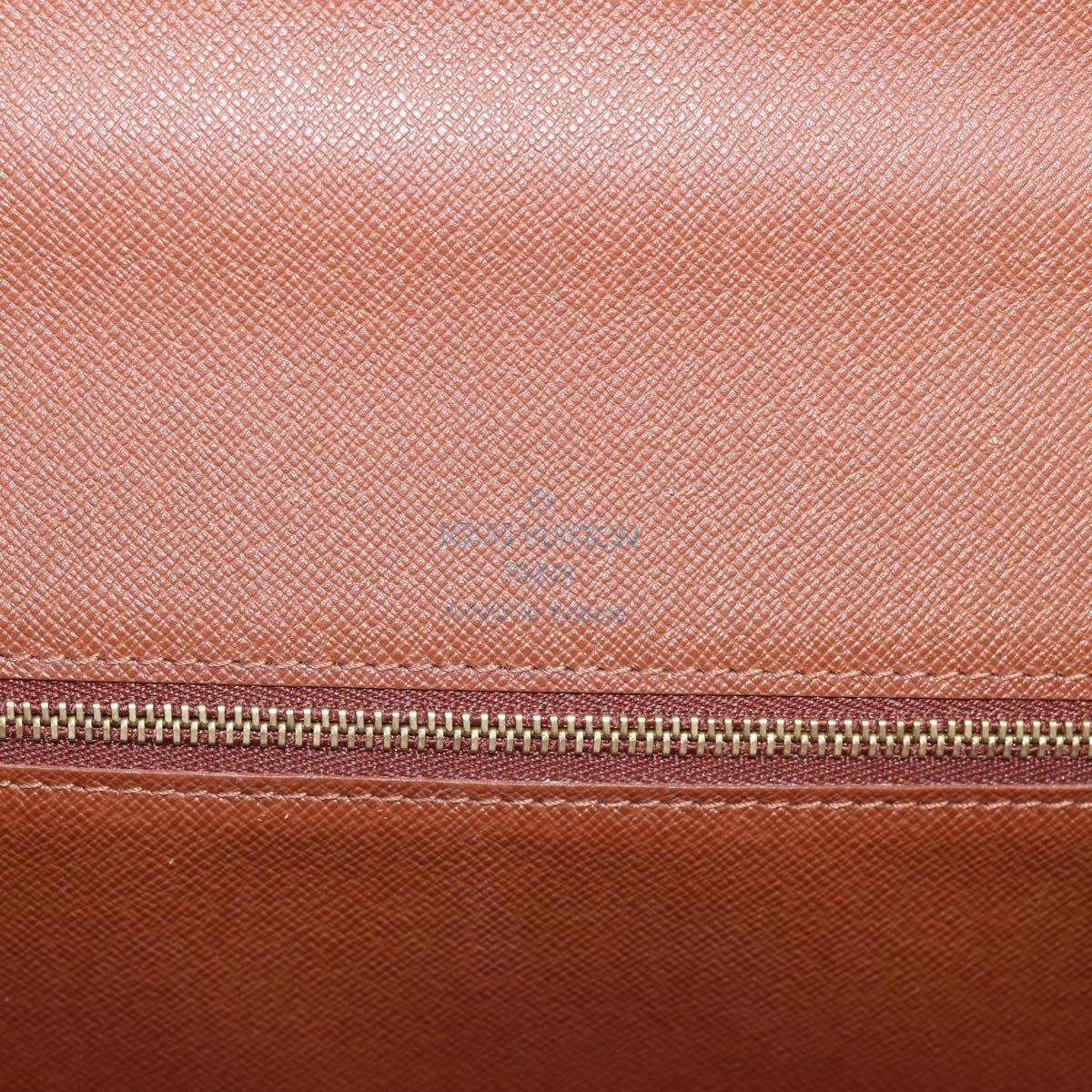 Louis Vuitton Monceau Monogram Canvas Brown Canvas Handbag (Pre-Owned)