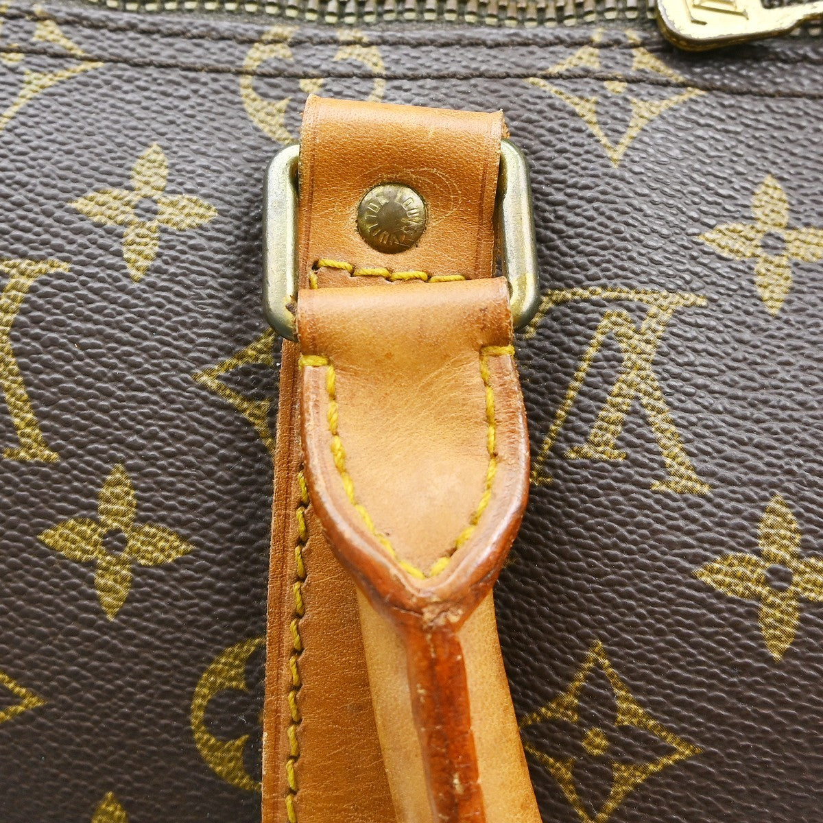 Louis Vuitton Keepall Monogram Brown Canvas Travel Bag Bag (Pre-Owned)
