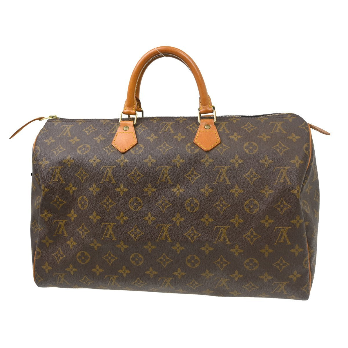 Louis Vuitton Speedy Monogram Canvas Brown Canvas Handbag (Pre-Owned)