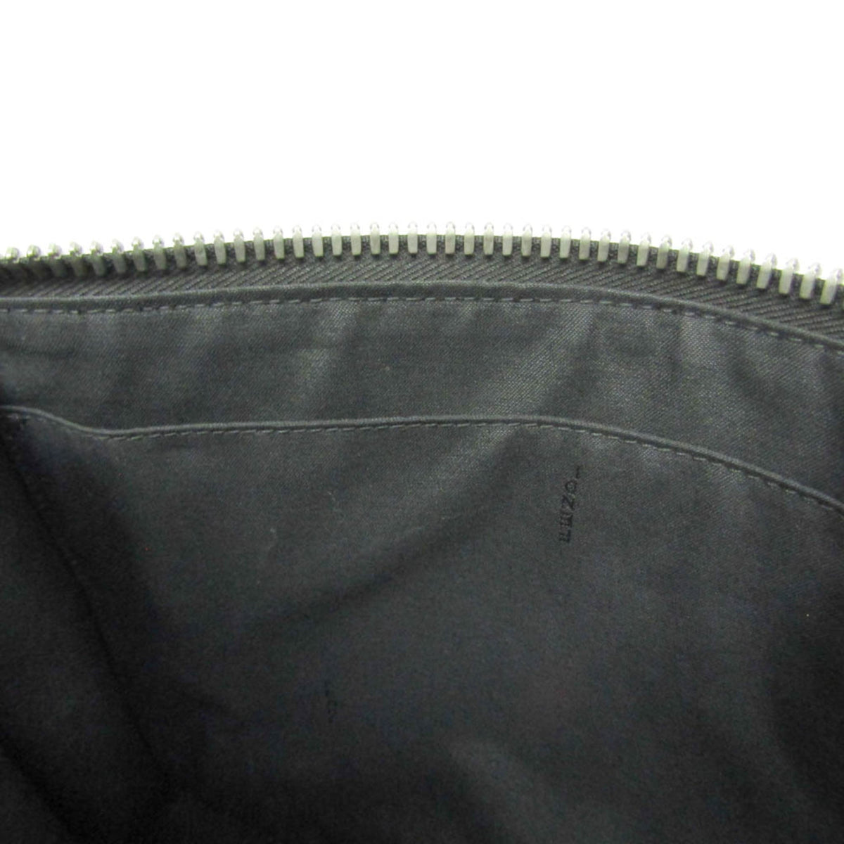 Fendi Convertible Document Holder Leather Black Leather Briefcase Bag (Pre-Owned)