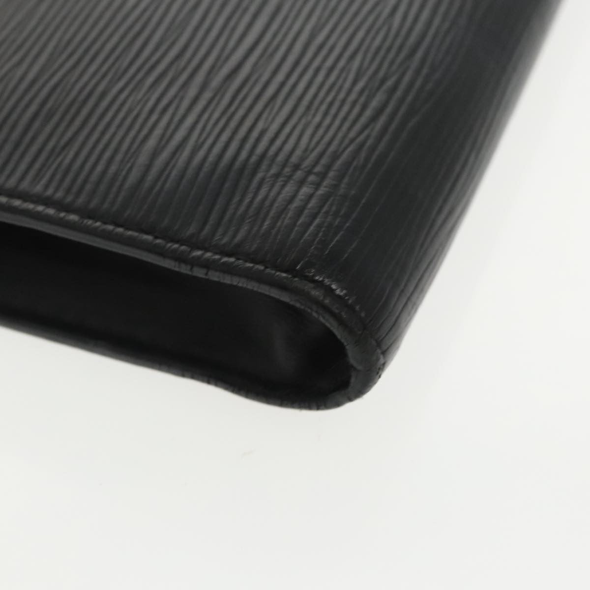 Louis Vuitton Pochette Jour Initials Epi Leather Black Leather Clutche & Pouche Bag (Pre-Owned)