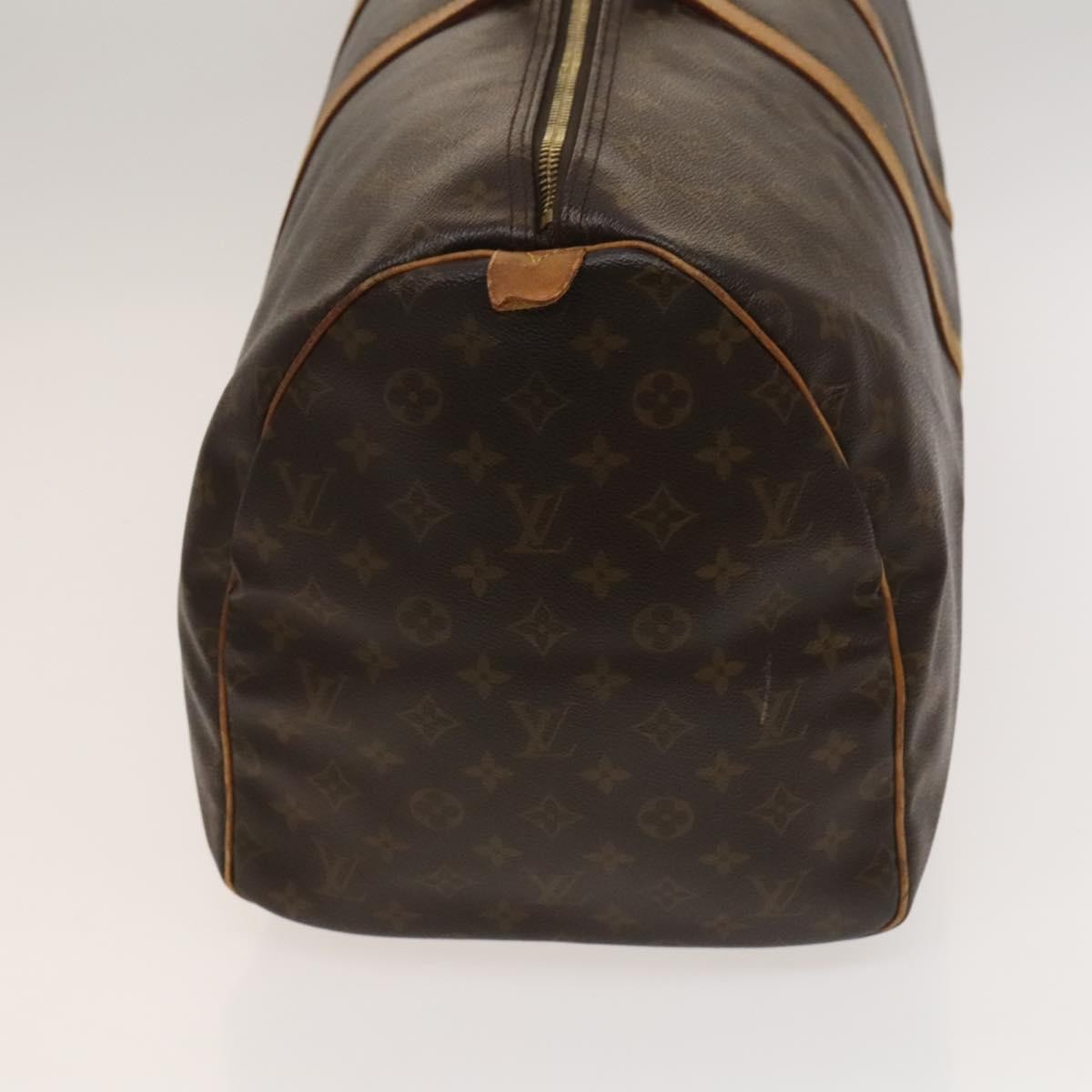 Louis Vuitton Keepall Monogram Canvas Brown Canvas Travel Bag Bag (Pre-Owned)