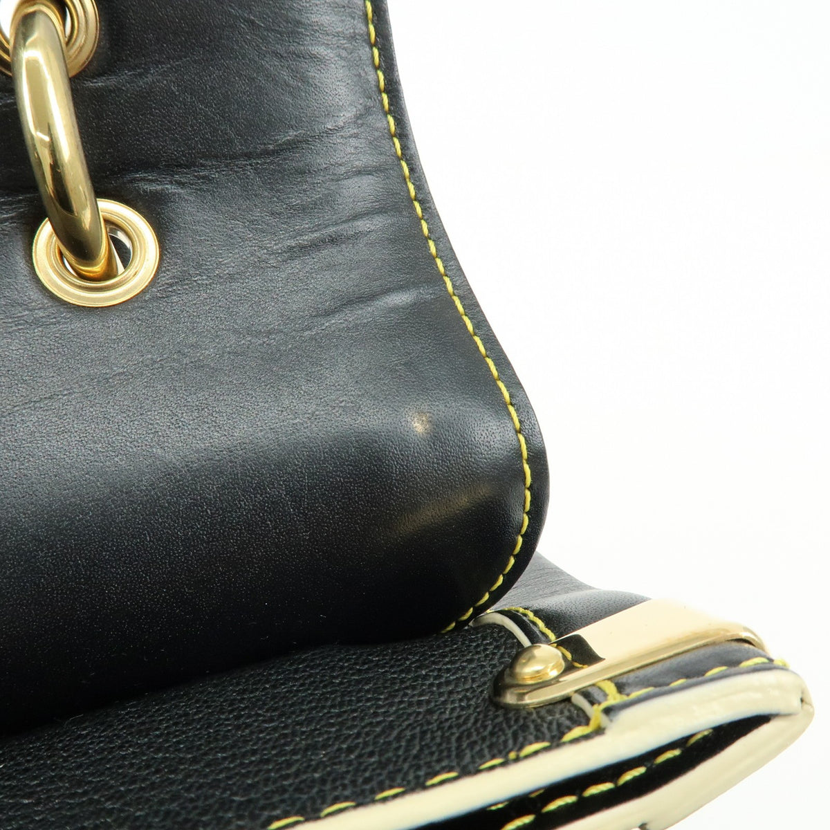Louis Vuitton Suhali Le Talentueux Leather Black Leather Handbag (Pre-Owned)