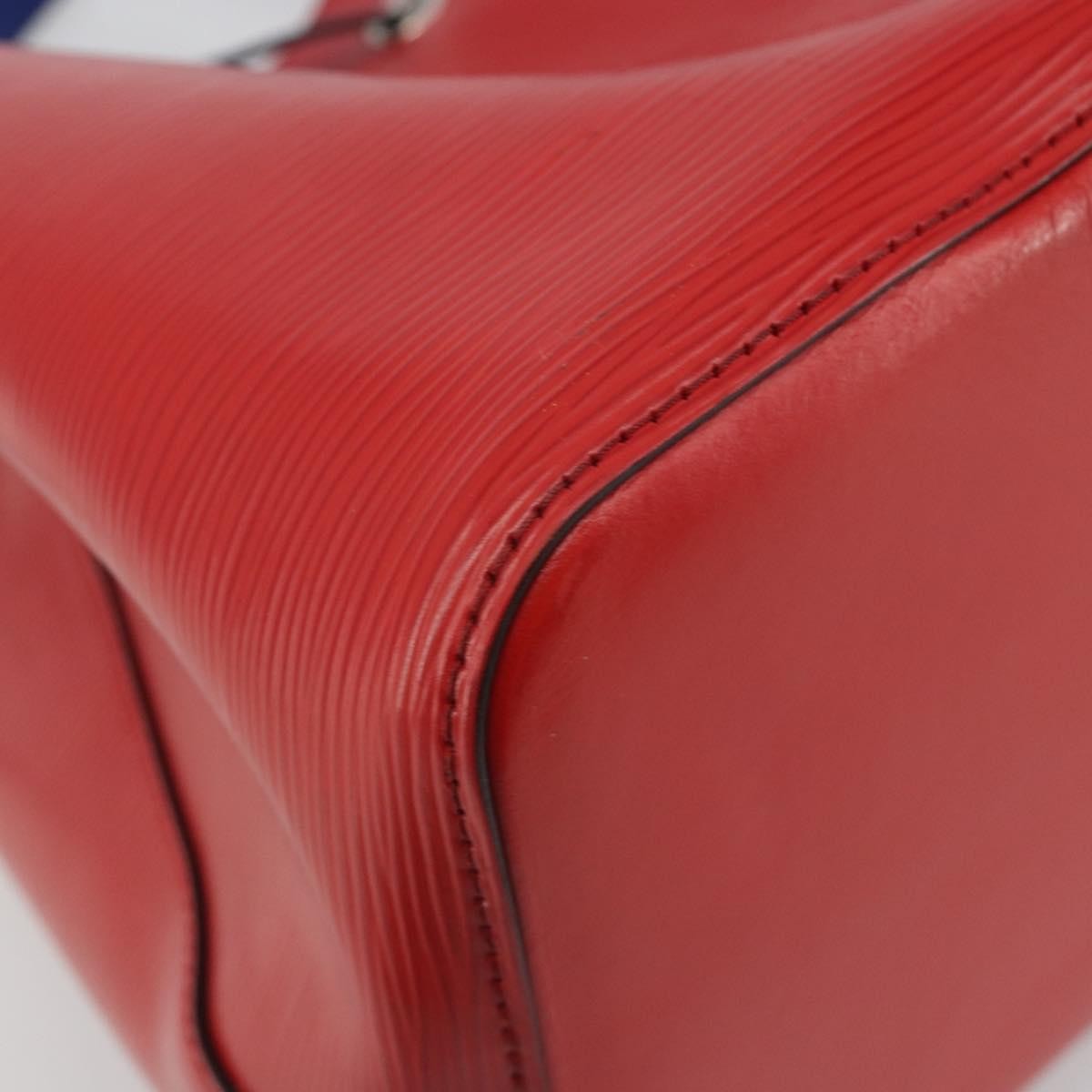 Louis Vuitton Neonoe Epi Leather Red Leather Handbag (Pre-Owned)