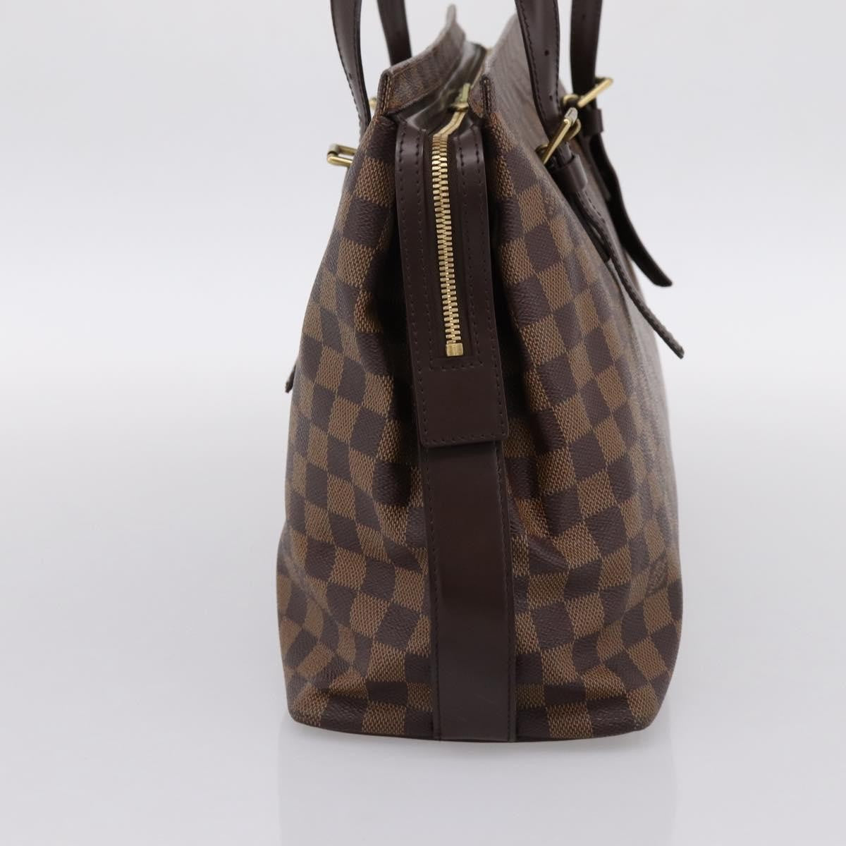 Louis Vuitton Chelsea Damier Brown Canvas Handbag (Pre-Owned)