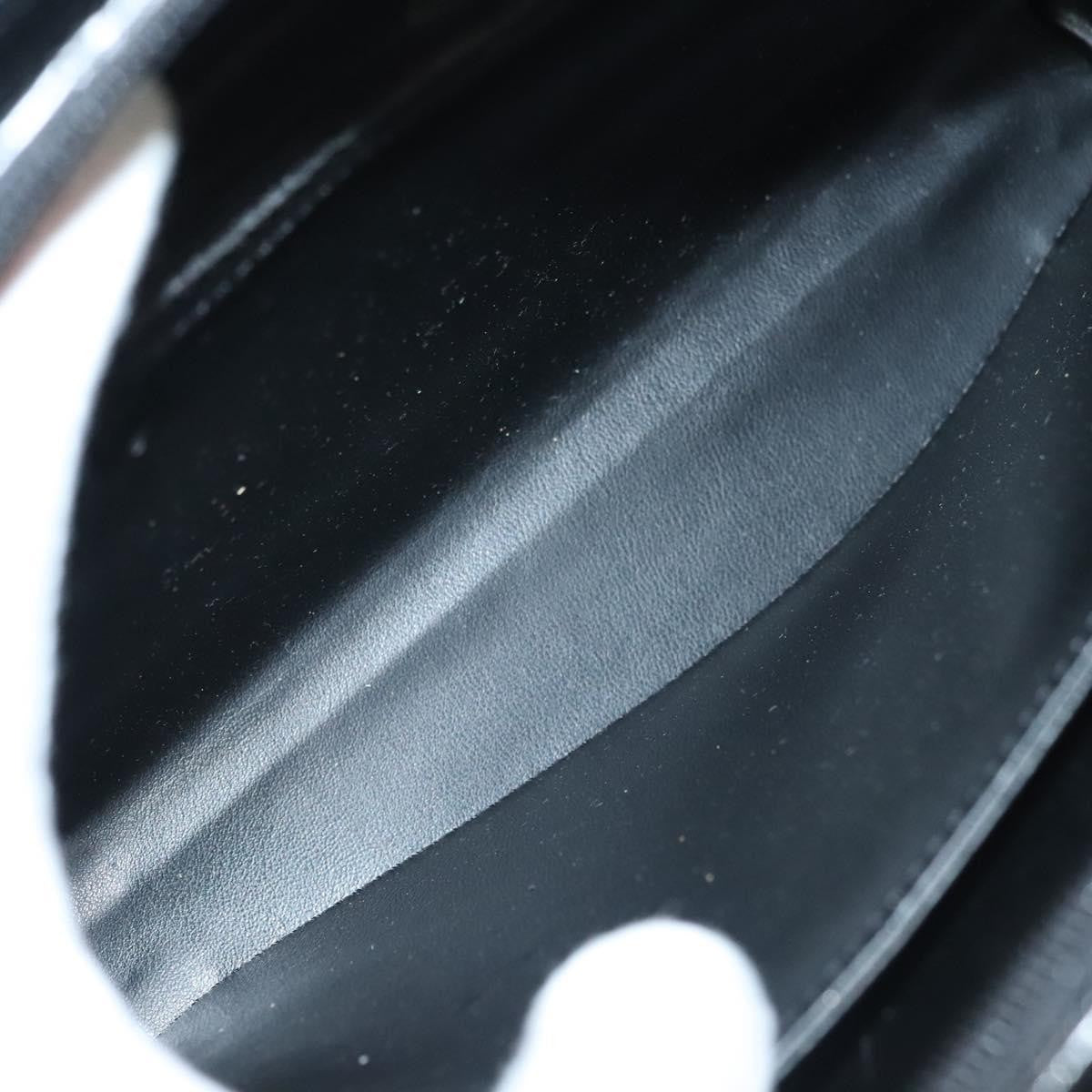 Bally Vintage Leather Black Leather Shoulder Bag Bag (Pre-Owned)