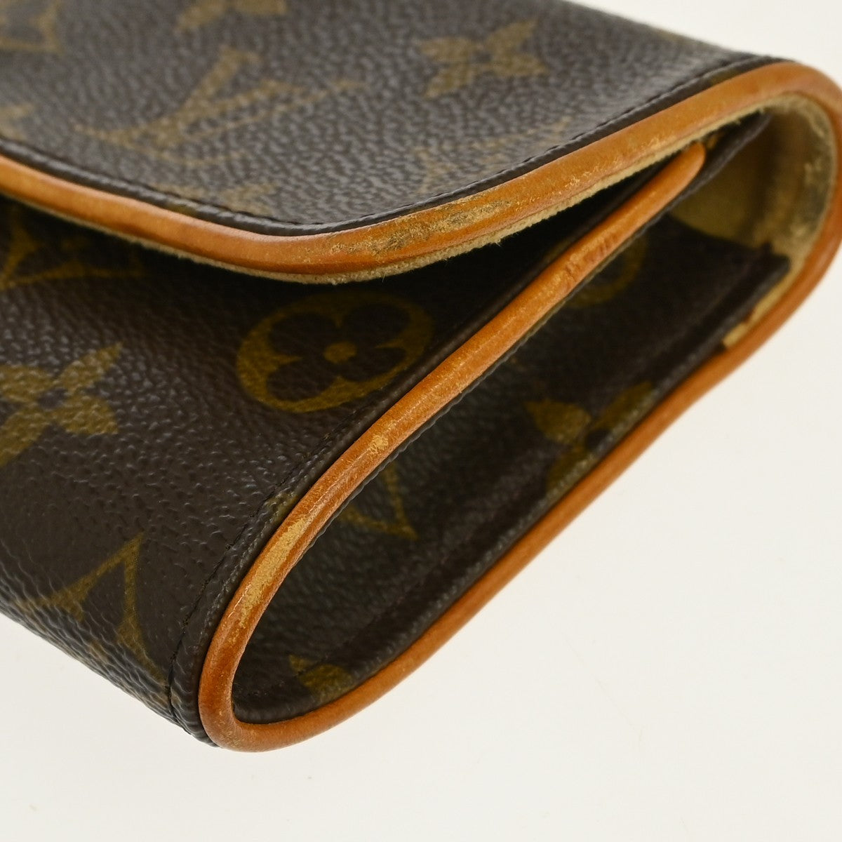 Louis Vuitton Twin Monogram Canvas Brown Canvas Clutche & Pouche Bag (Pre-Owned)