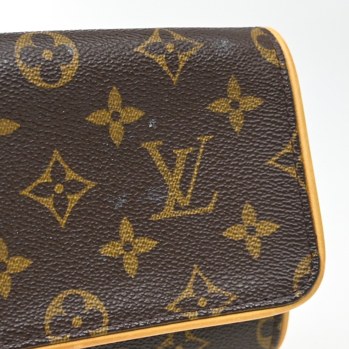 Louis Vuitton Twin Monogram Canvas Brown Canvas Clutche & Pouche Bag (Pre-Owned)