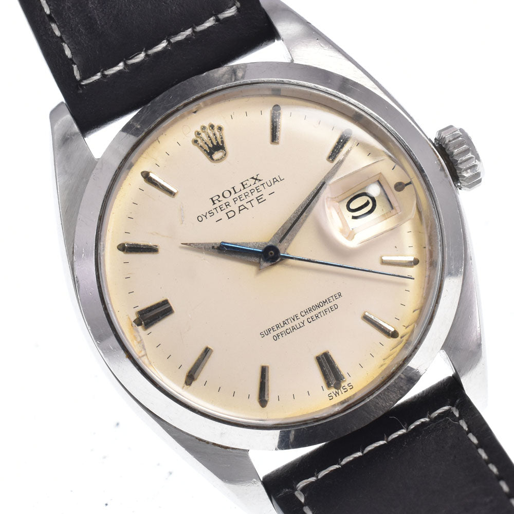 Rolex Oyster Perpetual Date Automatic Stainless Steel Watch (Pre-Owned)