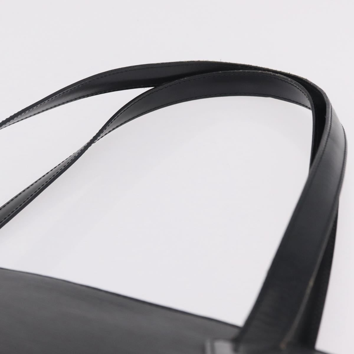 Louis Vuitton Saint Jacques Epi Leather Black Leather Handbag (Pre-Owned)