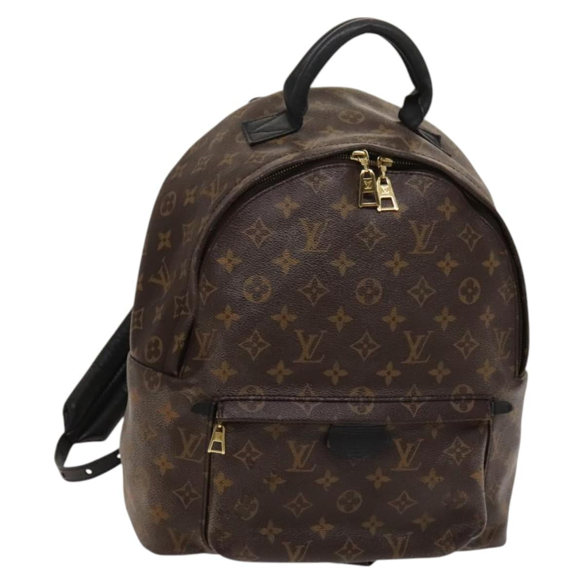 Louis Vuitton Palm Springs Monogram Canvas Brown Canvas Backpack Bag (Pre-Owned)