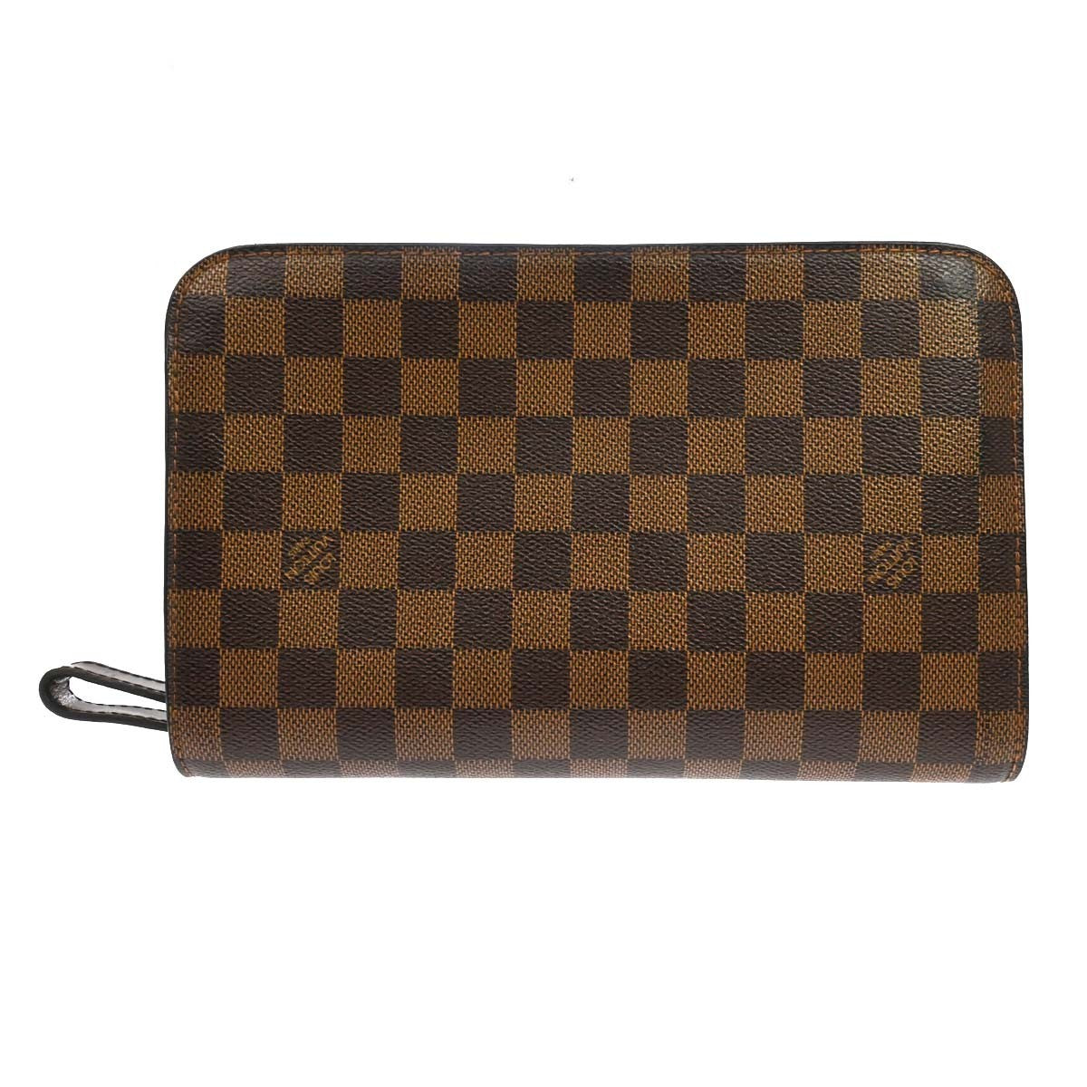 Louis Vuitton Pochette Saint Louis Damier Brown Canvas Clutche & Pouche Bag (Pre-Owned)