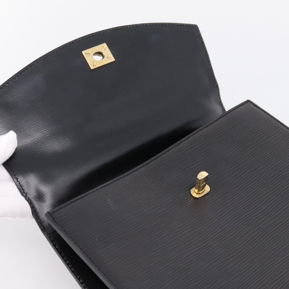 Louis Vuitton Malesherbes Epi Leather Black Leather Handbag (Pre-Owned)