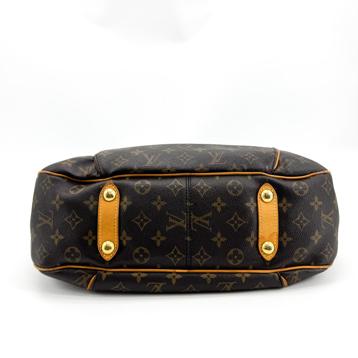 Louis Vuitton Galliera Monogram Canvas Brown Canvas Handbag (Pre-Owned)