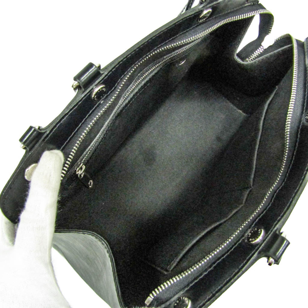 Louis Vuitton Brea Epi Leather Black Leather Handbag (Pre-Owned)