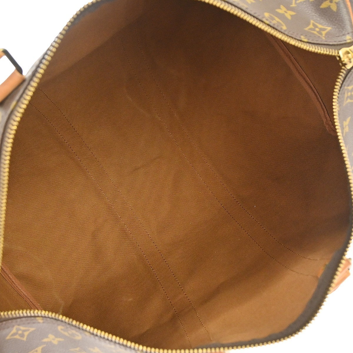 Louis Vuitton Keepall Monogram Canvas Brown Canvas Travel Bag Bag (Pre-Owned)