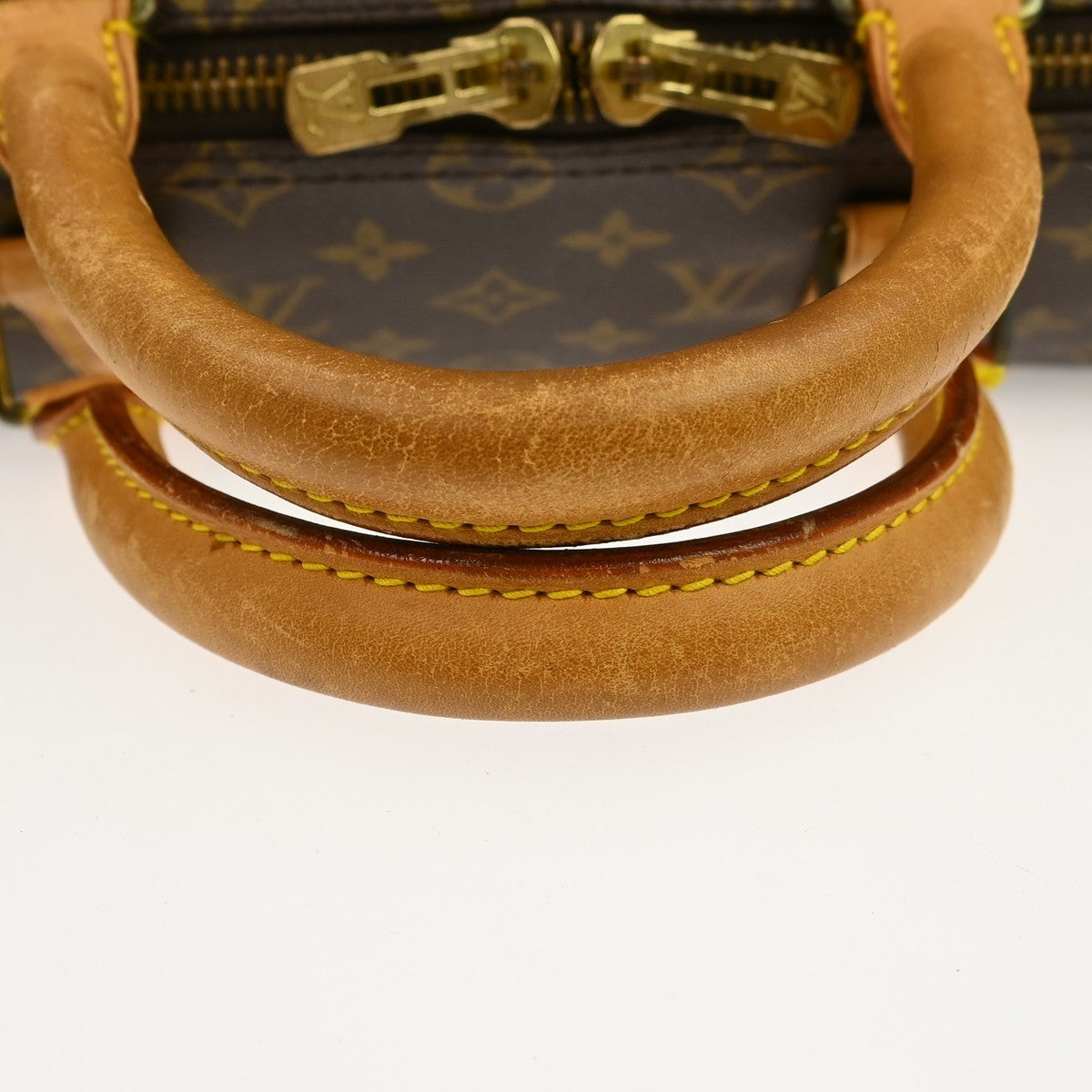 Louis Vuitton Keepall Monogram Brown Canvas Travel Bag Bag (Pre-Owned)