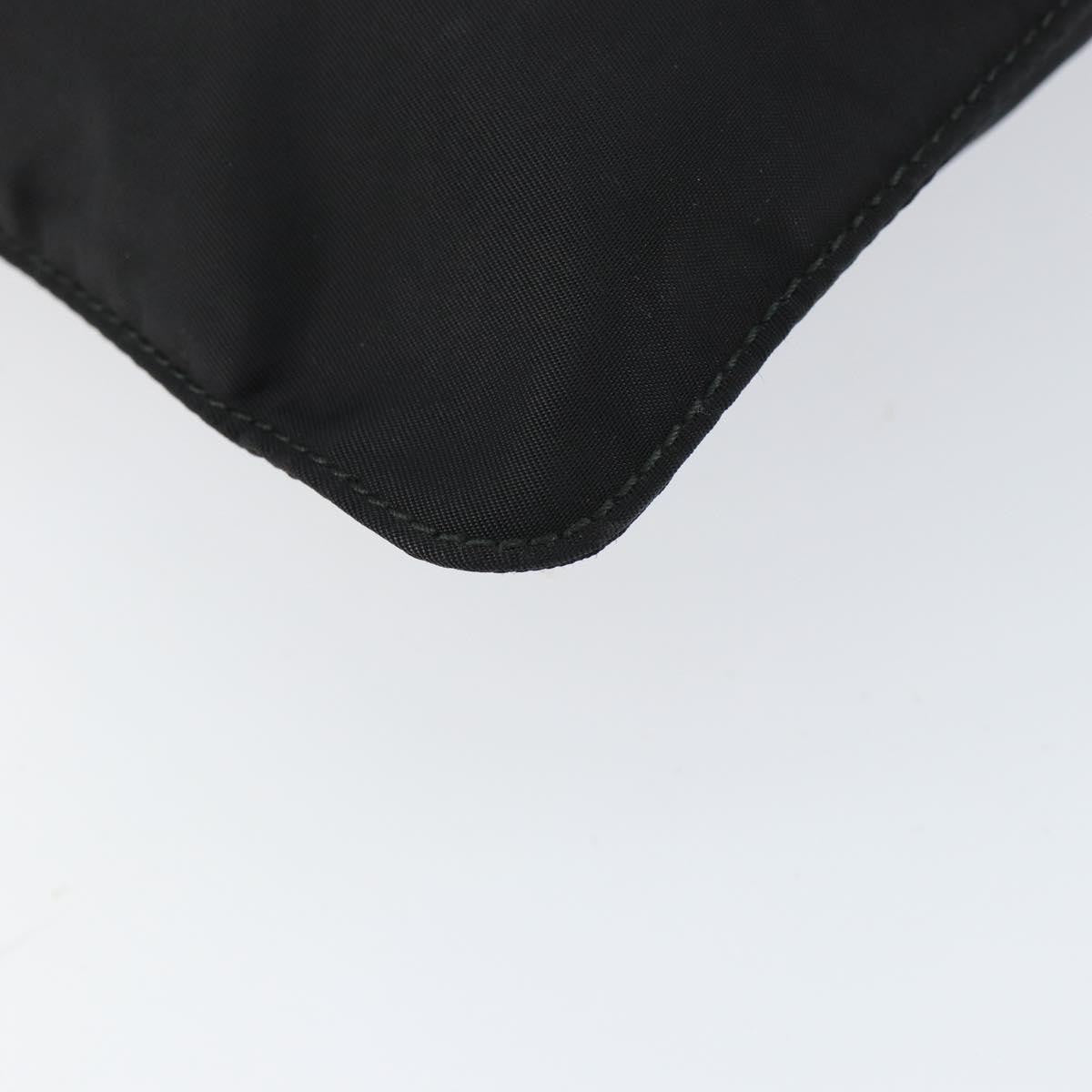 Prada Front Pocket Messenger Tessuto Black Nylon Shoulder Bag Bag (Pre-Owned)