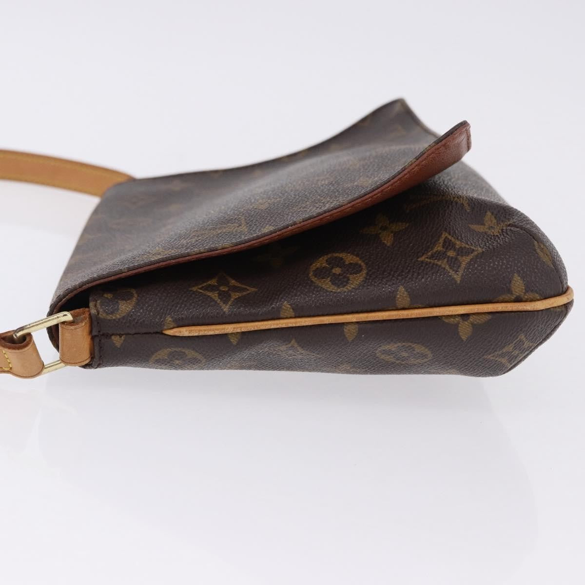 Louis Vuitton Musette Tango Monogram Canvas Brown Canvas Shoulder Bag Bag (Pre-Owned)