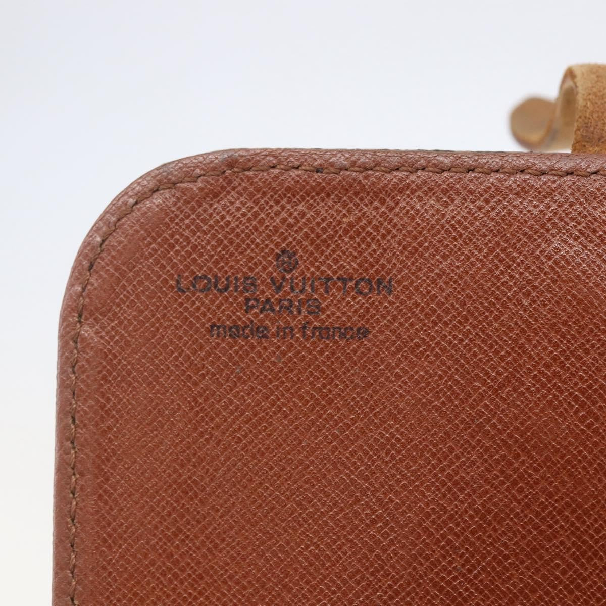 Louis Vuitton Cartouchiere Monogram Canvas Brown Canvas Shoulder Bag Bag (Pre-Owned)