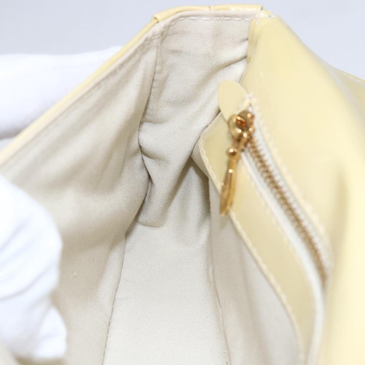 Louis Vuitton Sobe Clutch Patent Beige Patent_Leather Clutche & Pouche Bag (Pre-Owned)