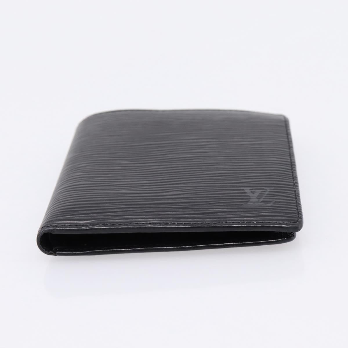 Louis Vuitton Marco Epi Leather Black Leather Wallets Accessory (Pre-Owned)