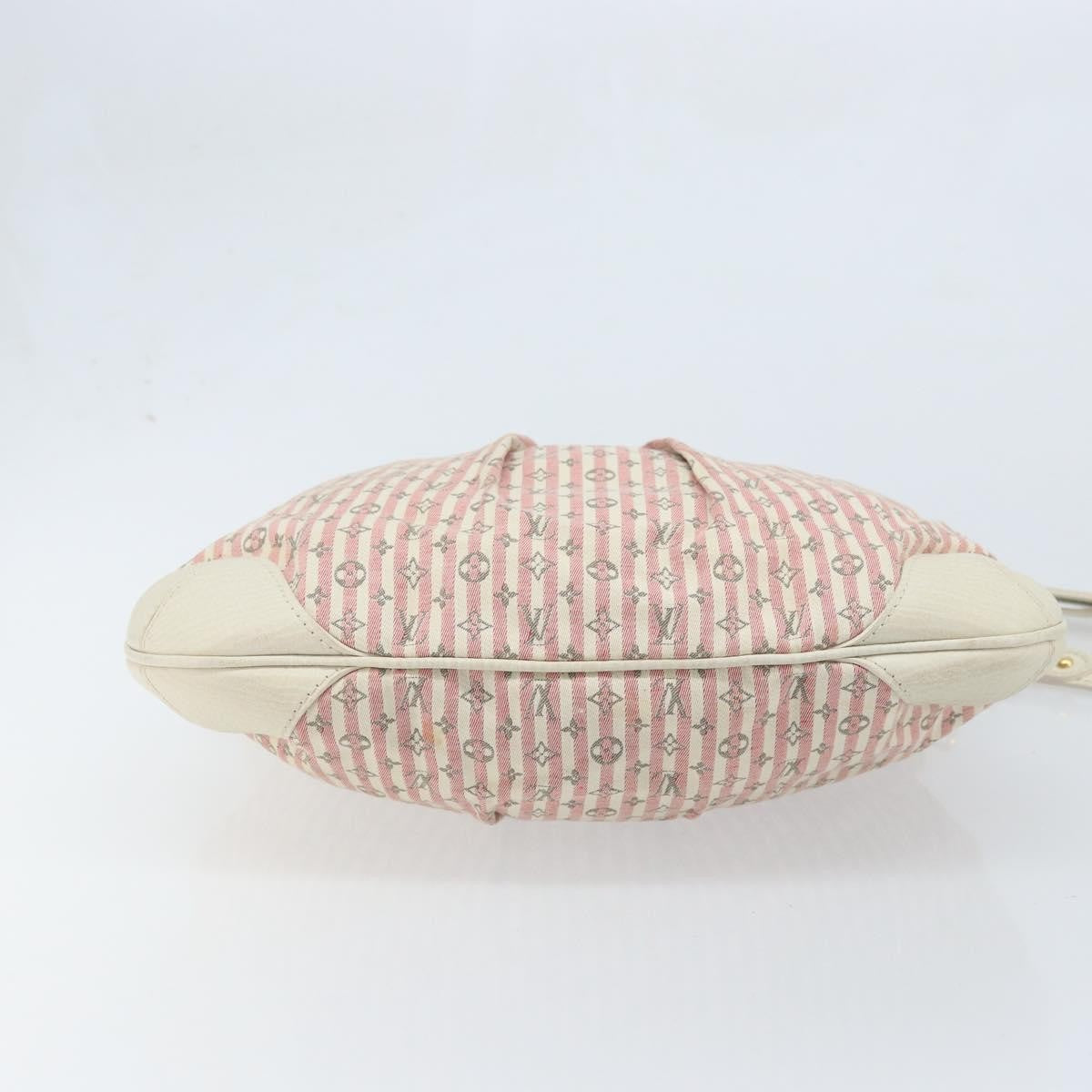 Louis Vuitton Marina Mini Lin Croisette Pink Canvas Handbag (Pre-Owned)