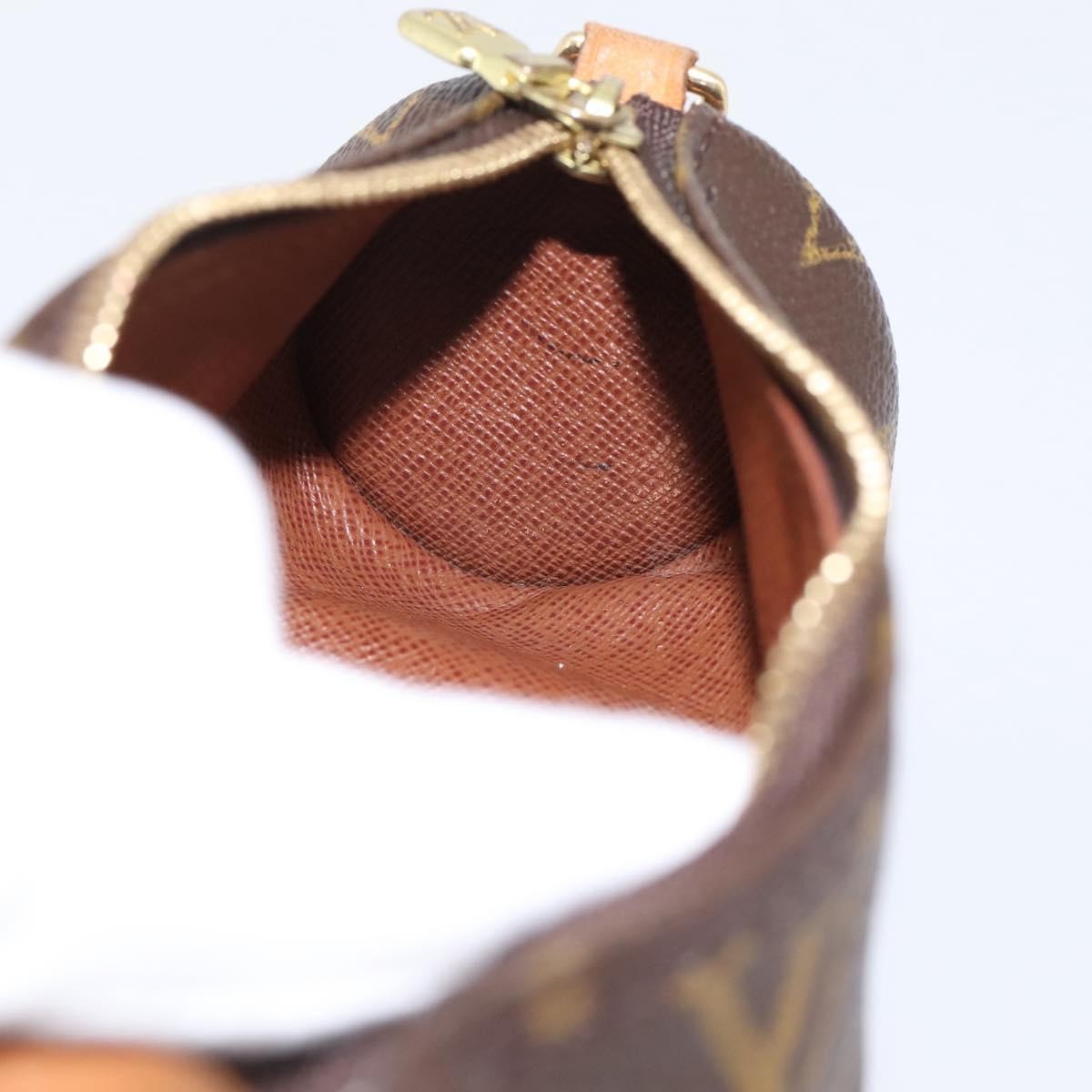 Louis Vuitton Papillon Pochette Monogram Canvas Brown Canvas Clutche & Pouche Bag (Pre-Owned)