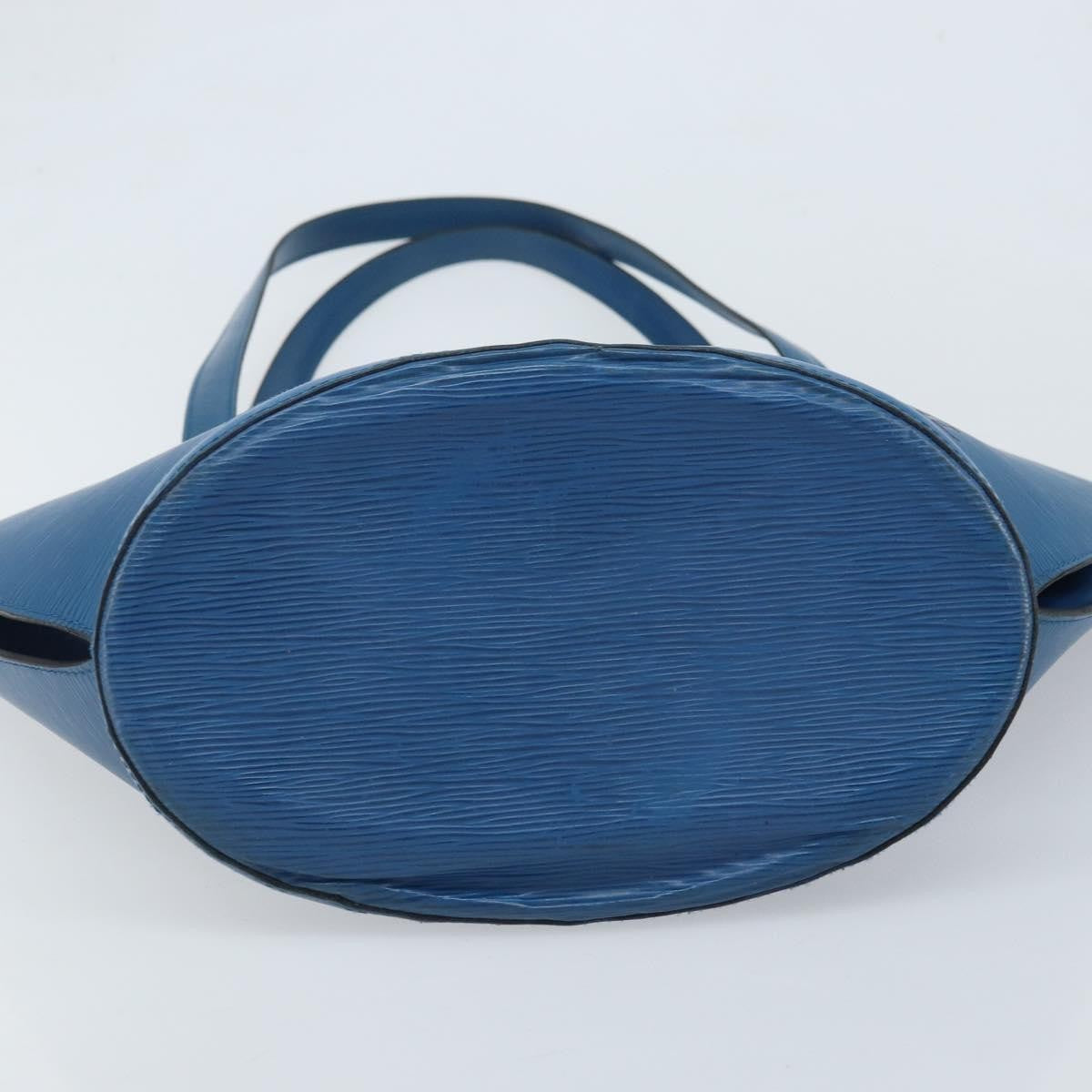Louis Vuitton Saint Jacques Epi Leather Blue Leather Shoulder Bag Bag (Pre-Owned)