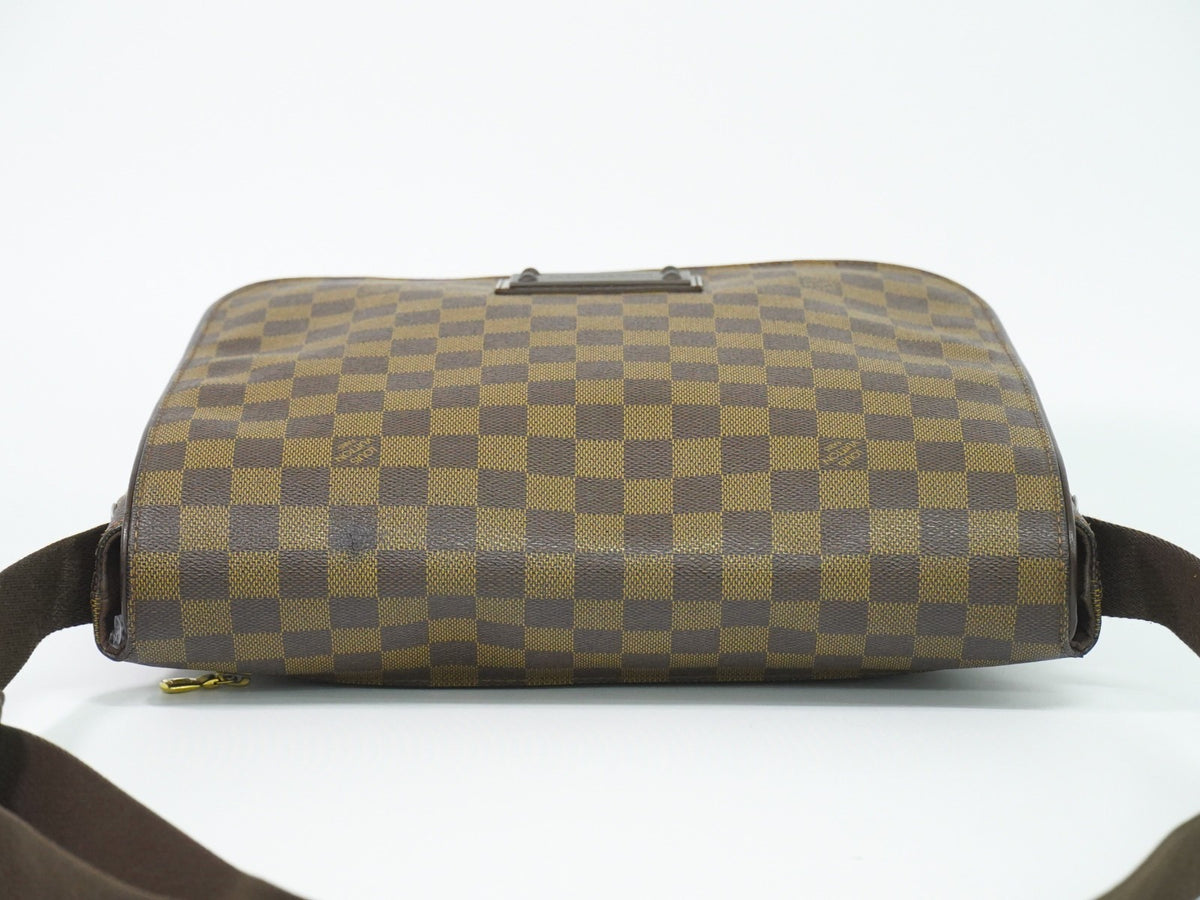 Louis Vuitton Brooklyn Damier Brown Canvas Handbag (Pre-Owned)