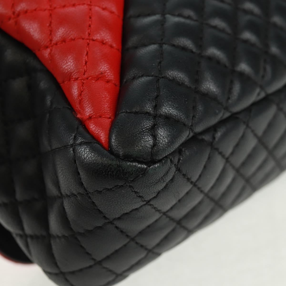 Versace Medusa Padlock Icon Top Handle Quilted Leather Black Leather Shoulder Bag Bag (Pre-Owned)