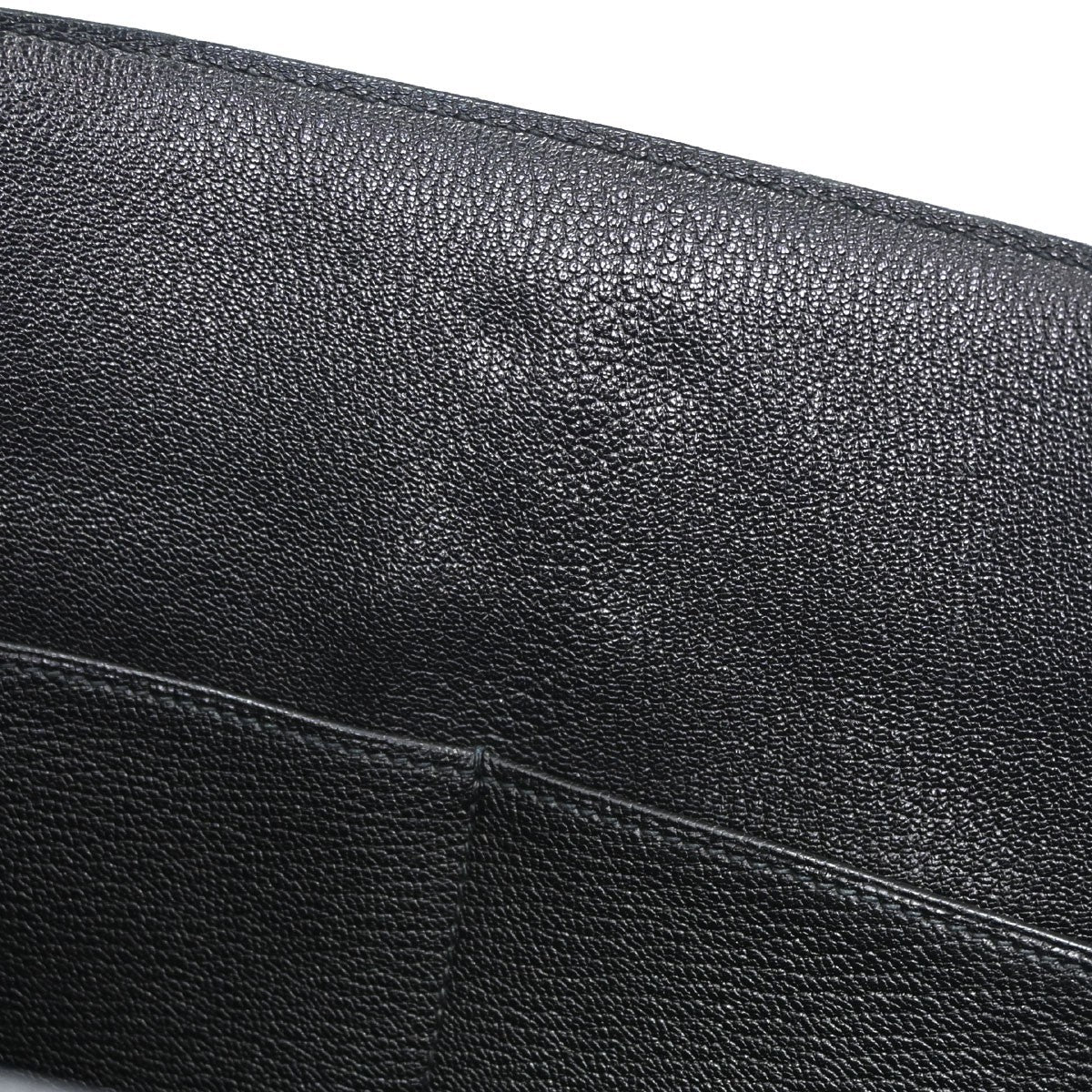 Hermes Birkin Black Togo With Palladium Hardware Black Leather Handbag (Pre-Owned)