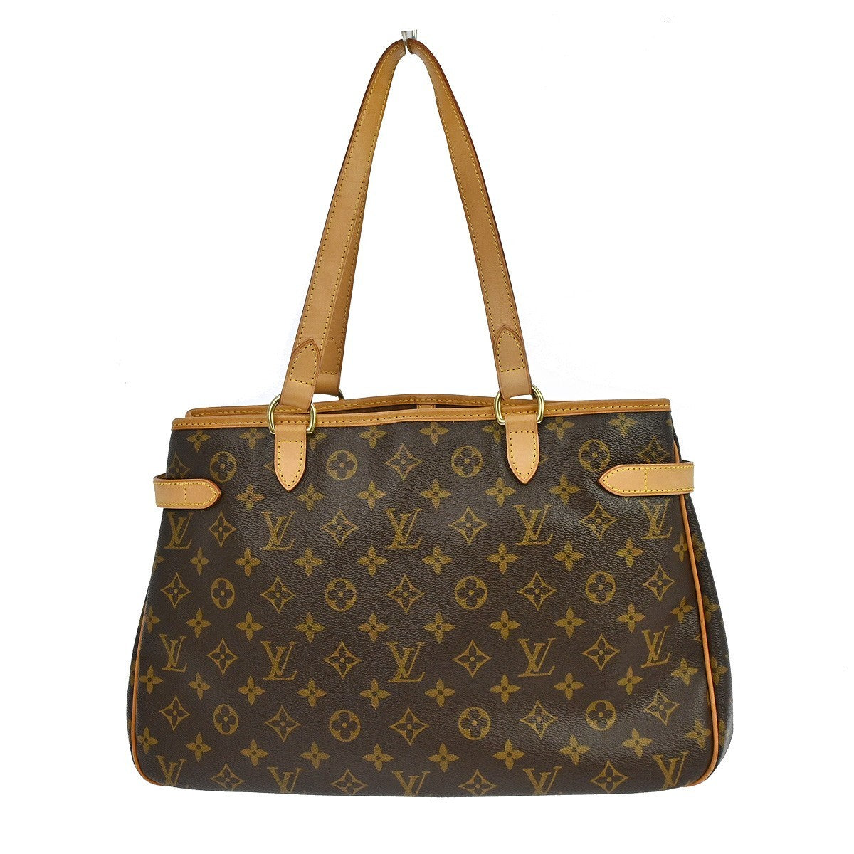 Louis Vuitton Batignolles Monogram Canvas Brown Canvas Shoulder Bag Bag (Pre-Owned)